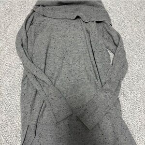 grey loft off the shoulder sweater. size XS. worn
